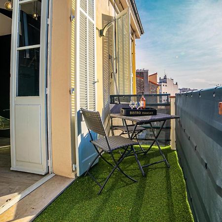 The Loft - Superb 2 Bedrooms On Top Floor With Terrace - 10Min To Palais & Beach! Cannes Kültér fotó